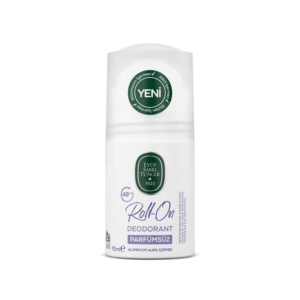 Kadın Roll OnEyüp Sabri Tuncer Roll-on Deodorant -Parfümsüz 75ml
