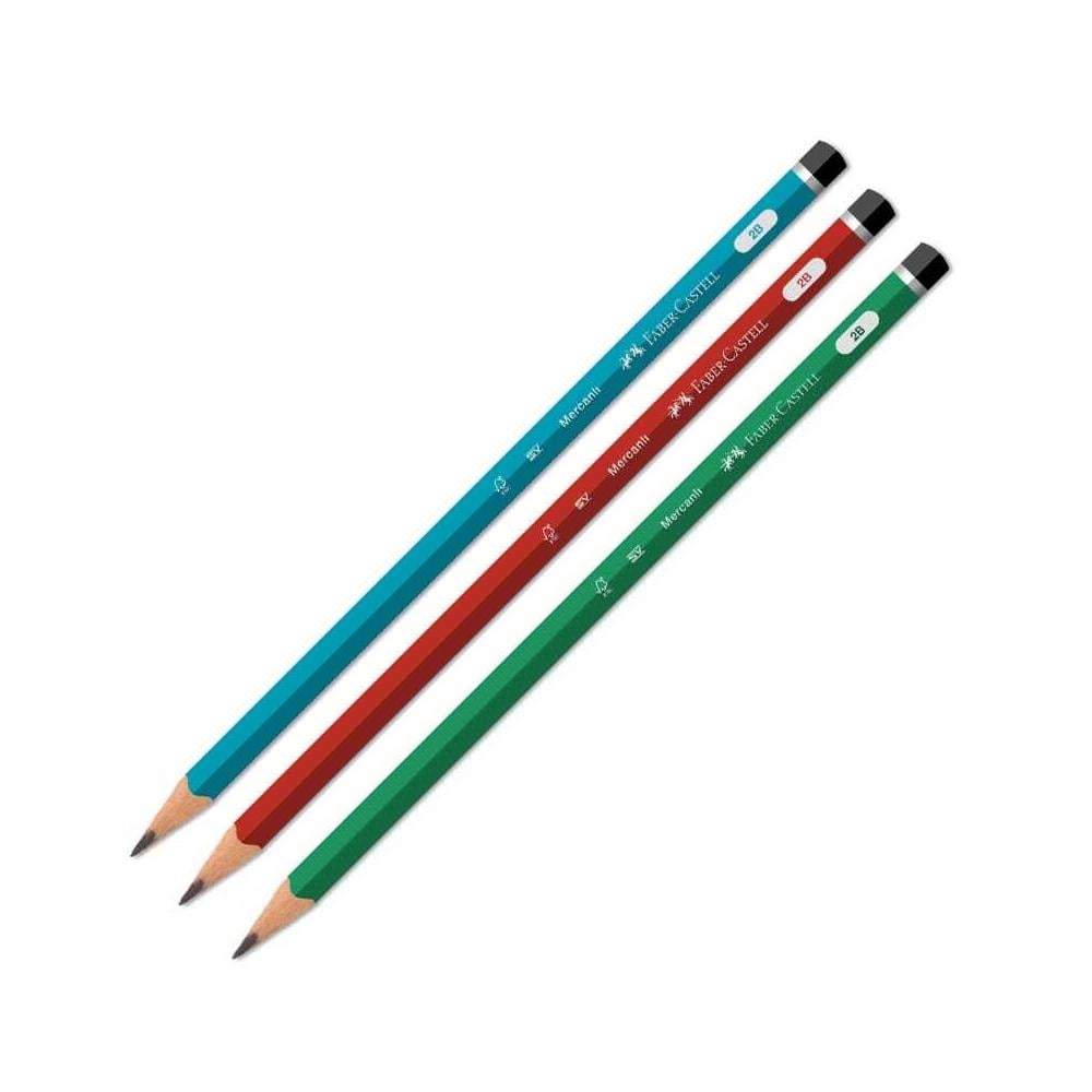 Kırtasiye, Ofis MalzemeleriFaber Castell  Mercanlı Kurşun Kalem