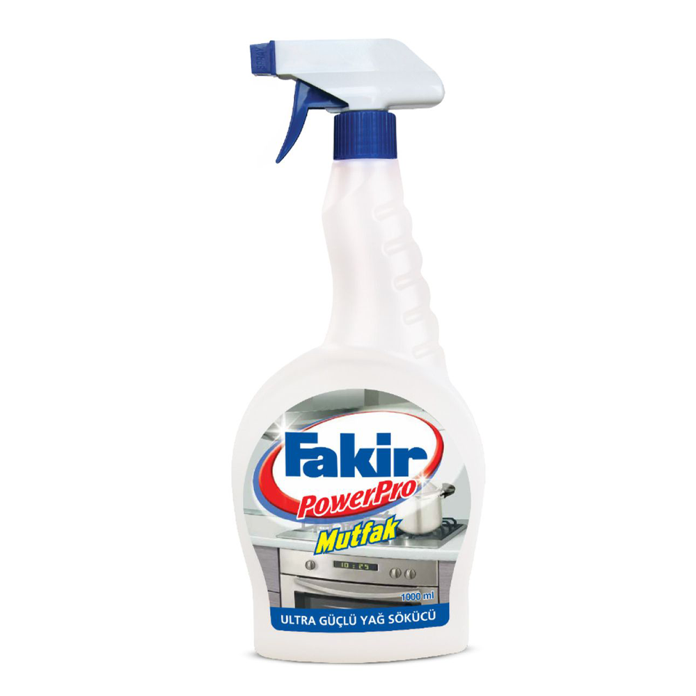 Yağ ÇözücüFakir Powerpro Yağ Sökücü Mutfak 1000 ml
