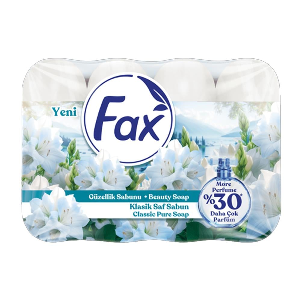 Katı, Sıvı SabunFax Ekopak Sabun Saf Beyaz 4X70 Gr