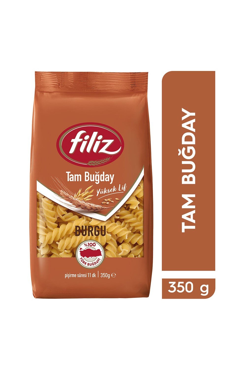 Filiz Tam Bugday Burgu Makarna 350 Gr