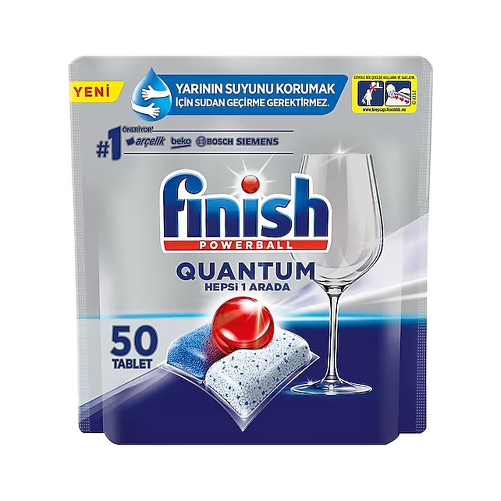 Finish Quantum 50li Bulaşık Makinesi Tableti