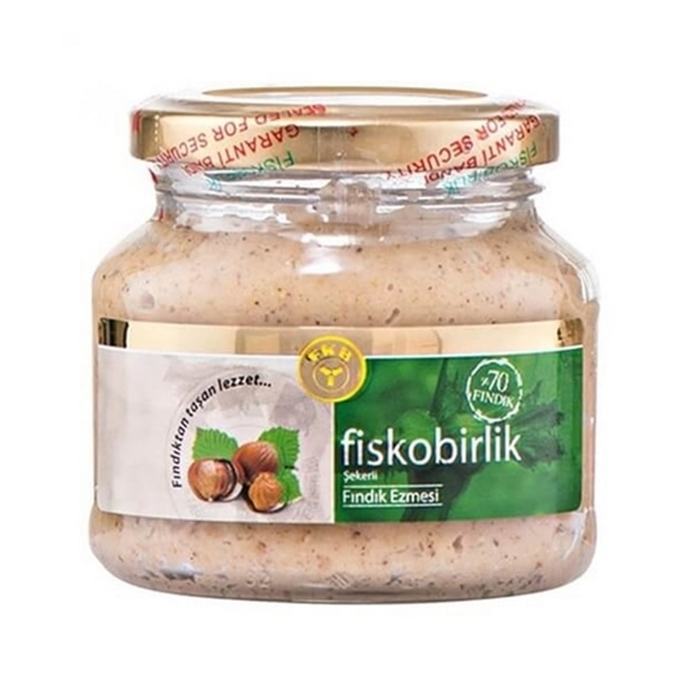 Fiskobirlik Fındık Ezmesi Şekerli 180 Gr
