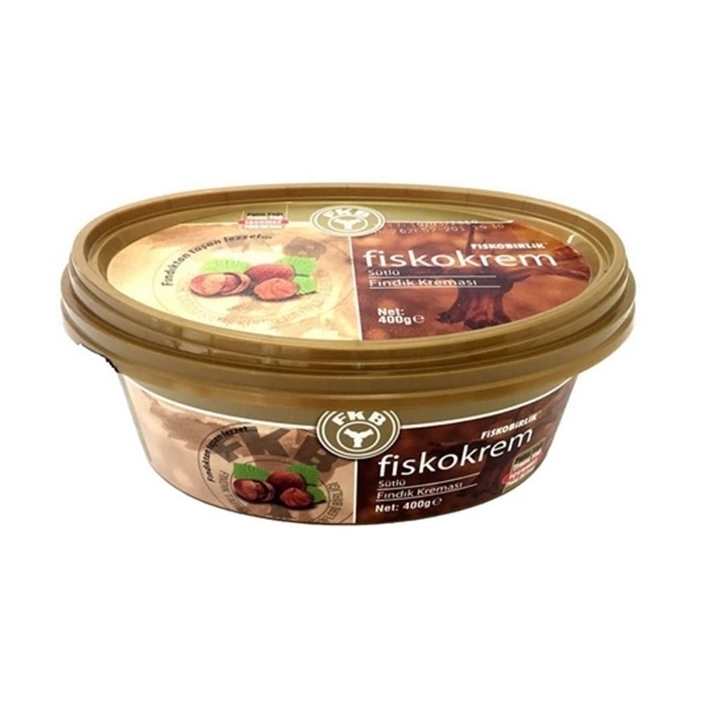 Fiskobirlik Fiskokrem Sütlü Fındık Kreması 400 Gr