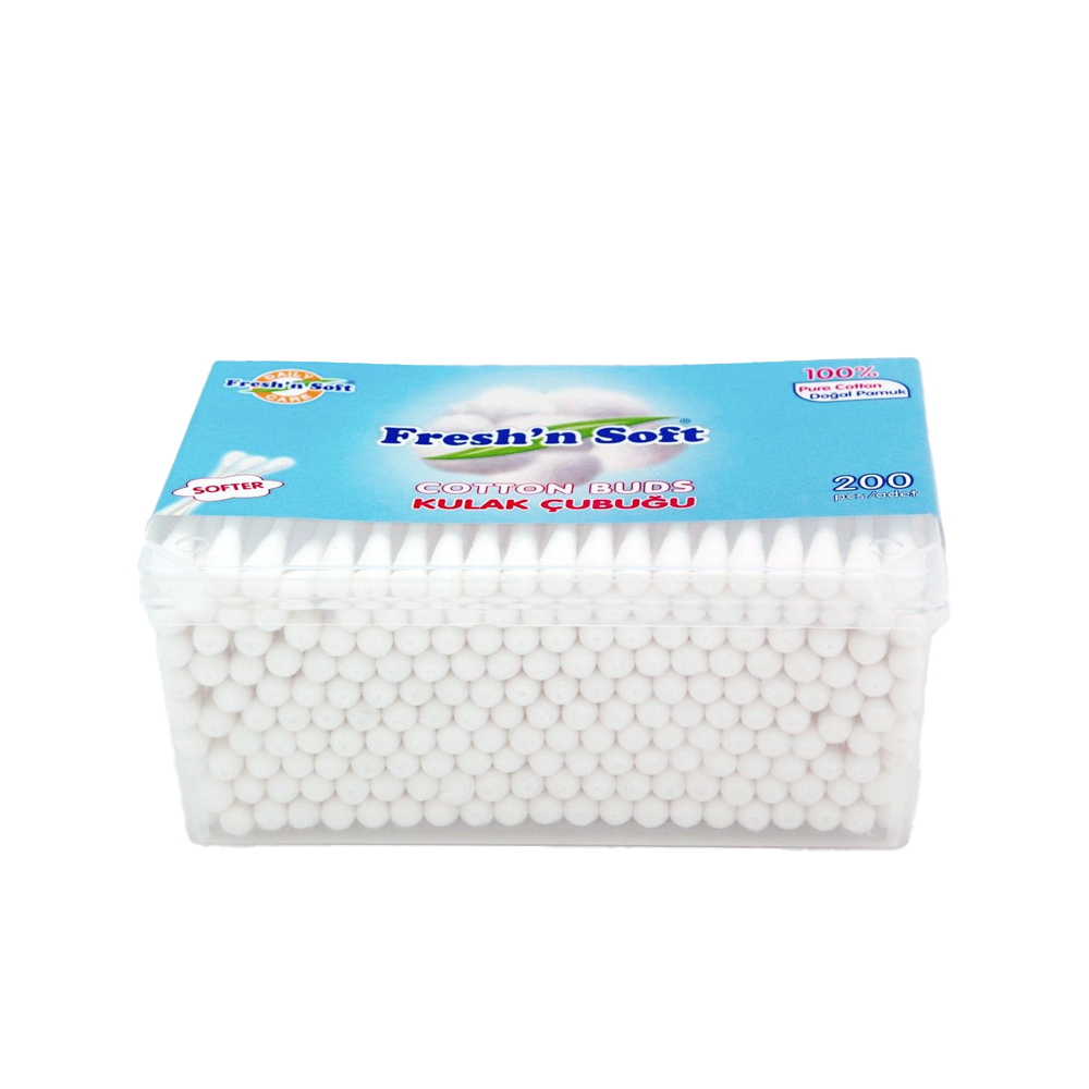 Kulak ÇubuğuFreshn Soft Kulak Çubuğu Standart 200 lü Dikdörtgen
