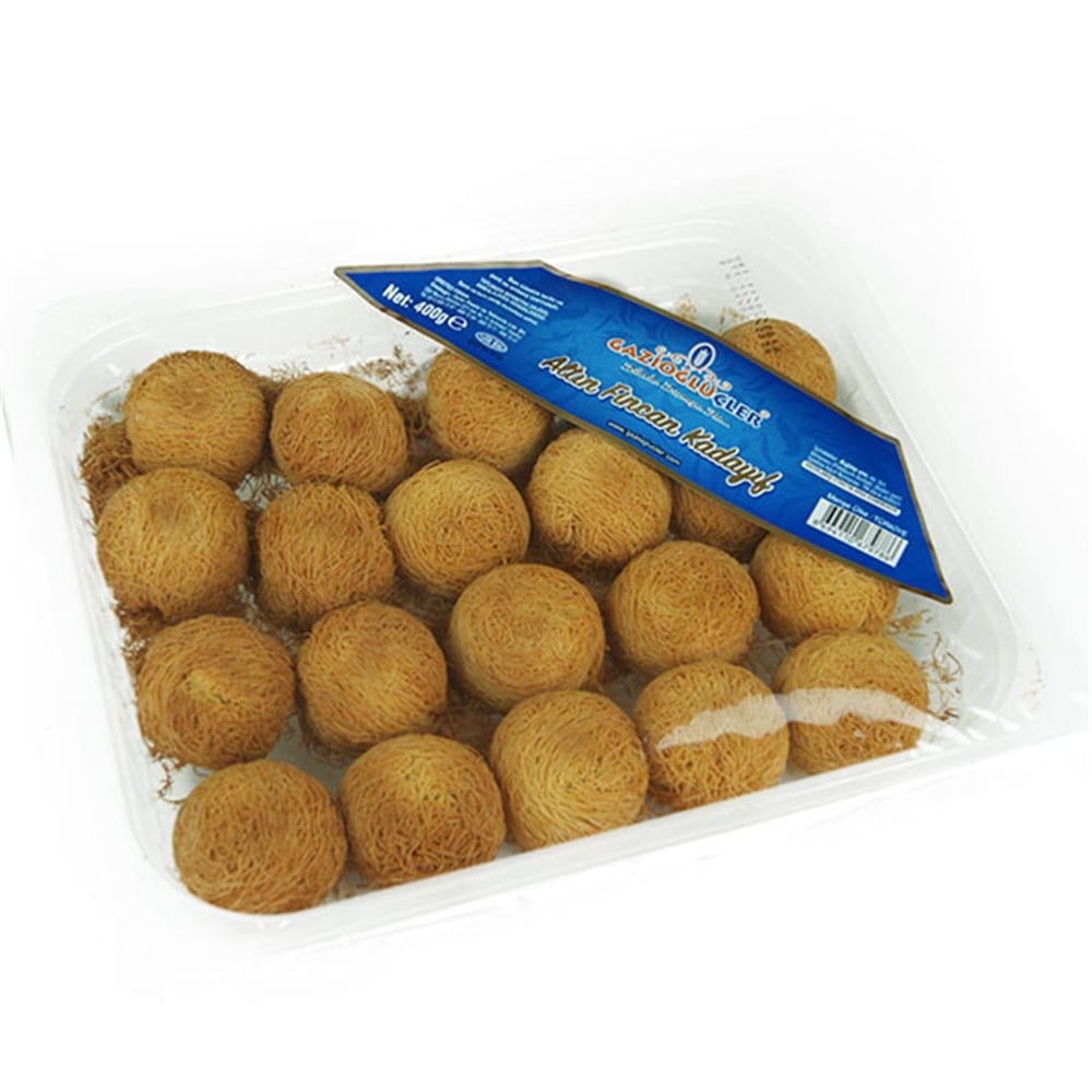Gazioğlu Kadayıf Altın Fincan Pvc 400 gr