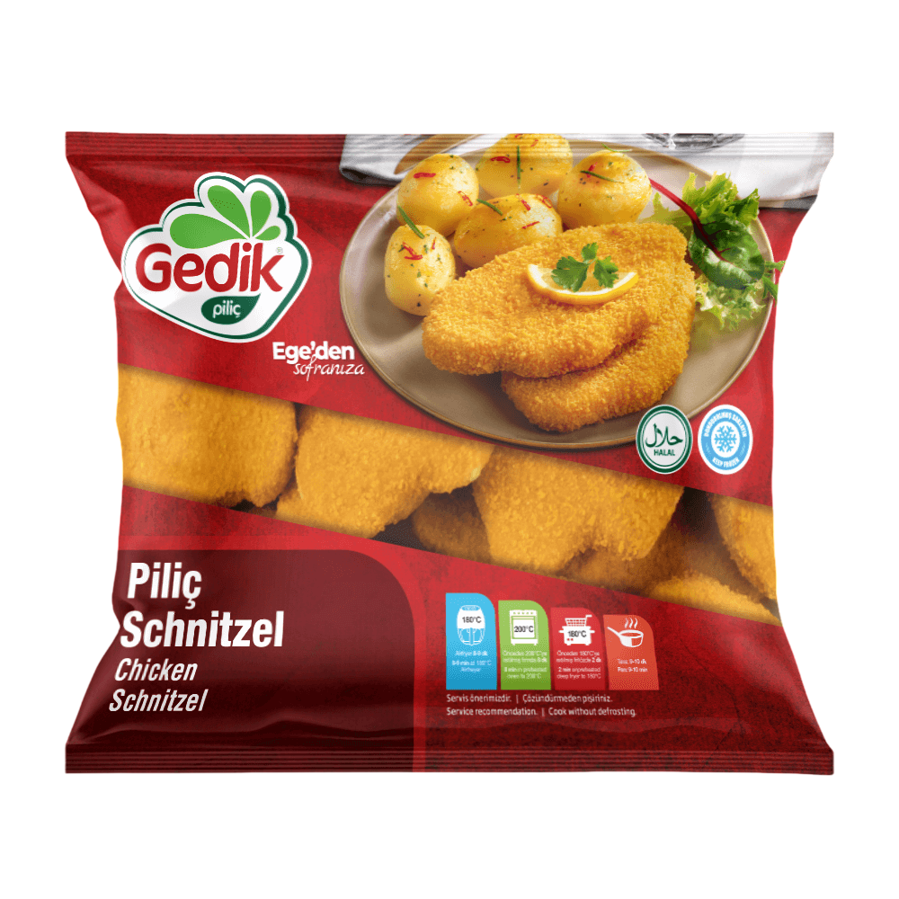 Et ÜrünleriGedik Donuk Şinitzel 1 Kg