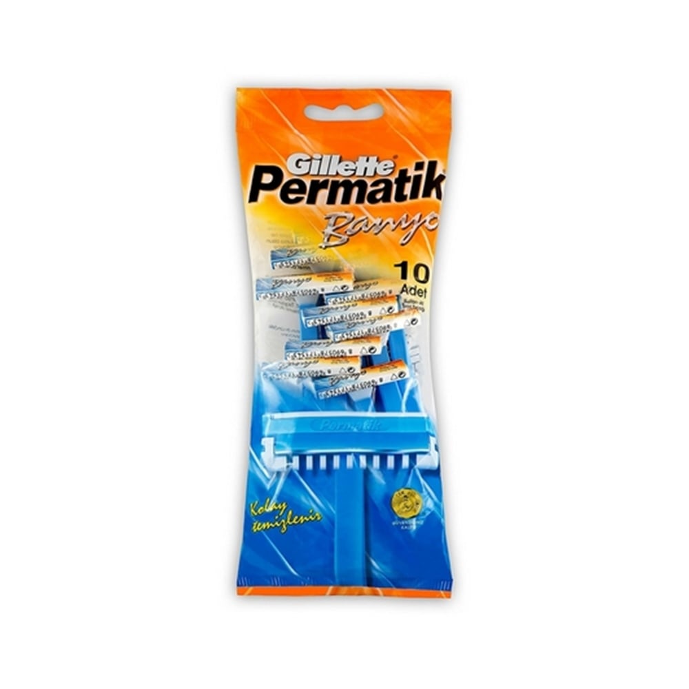 Gilette Permatik Banyo 10 Lu