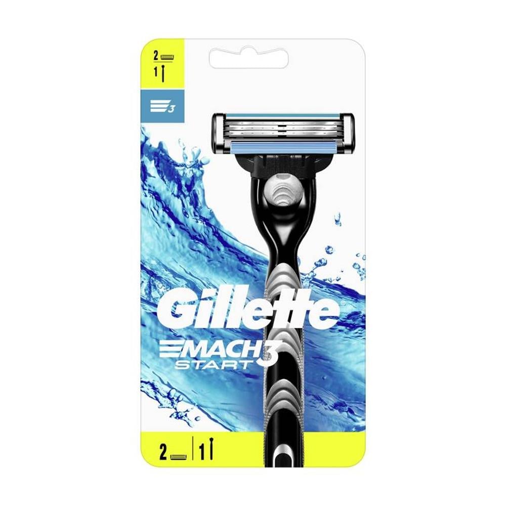 Tıraş BıçağıGillette Mach3 Start Tıraş Makinesi Gövde + 2 Başlık