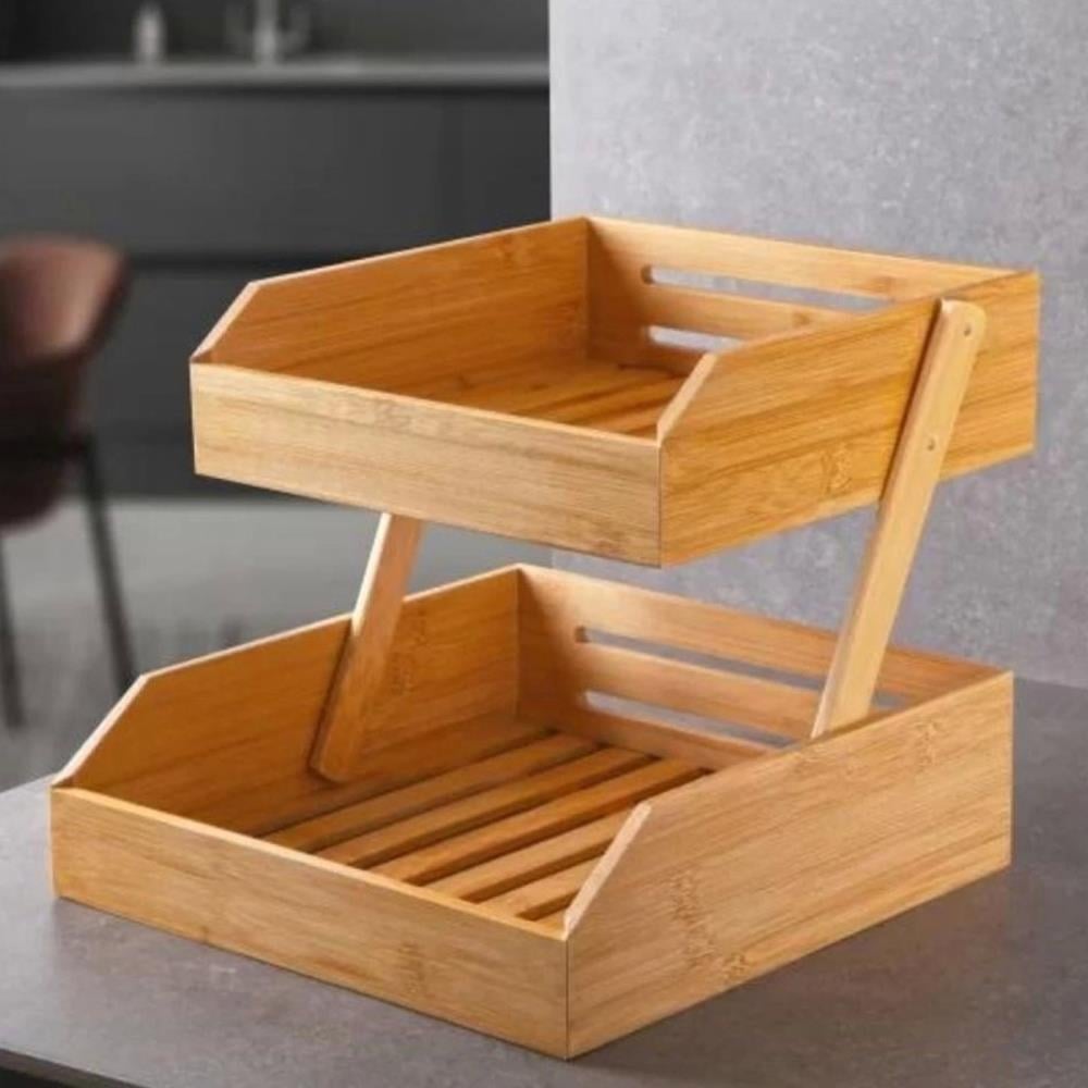 OrganizerGönül Bambu Stand 2 Katlı G3762