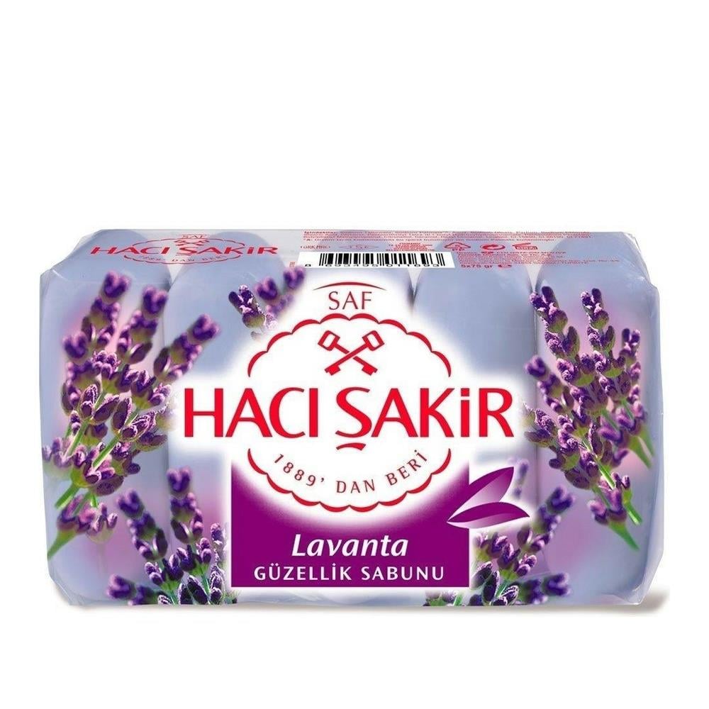 Katı, Sıvı SabunHacı Şakir Klasik 4*70 Gr Lavanta