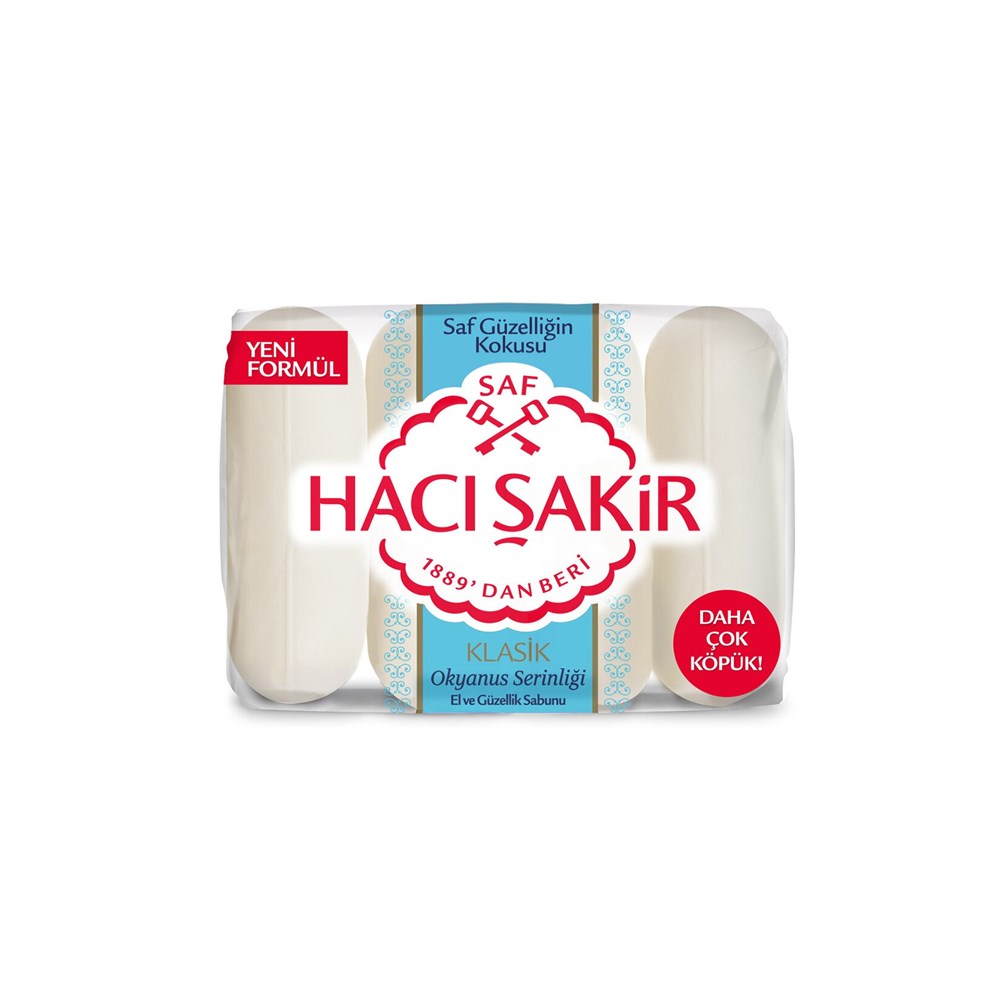 Hacı Şakir Klasik 4*70 Gr Okyanus Serinliği