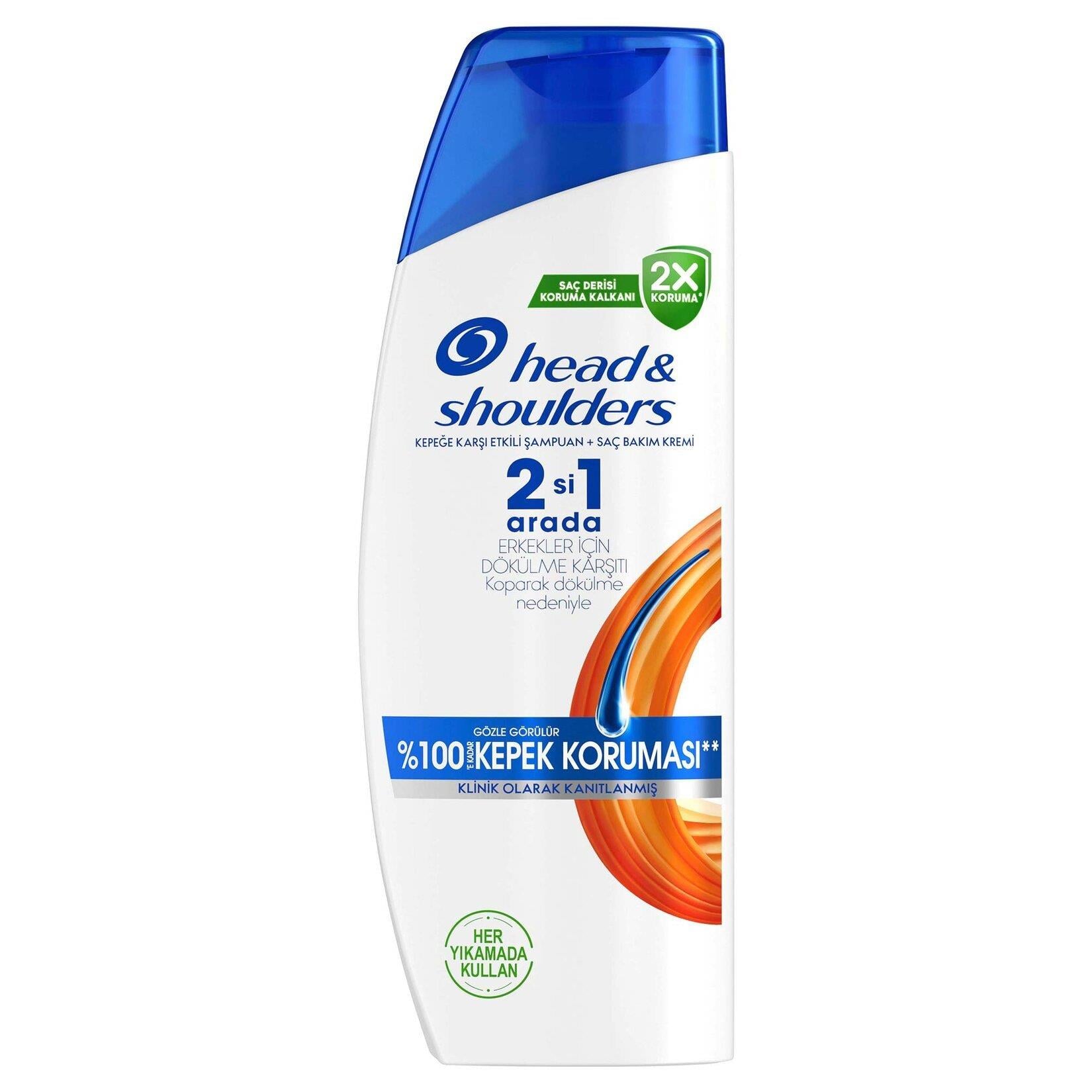 ŞampuanHead & Shoulders Erkeklere Özel Dökülme Karşıtı 2 si 1 Arada Şampuan 330 ml