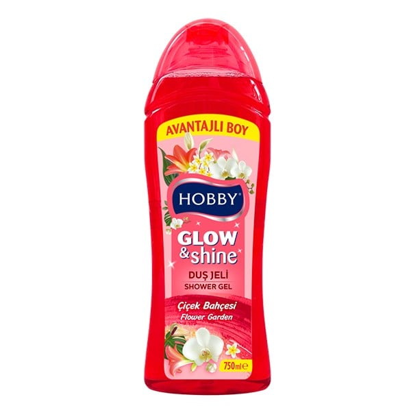Duş JeliHobby Glow&Shine Duş Jeli Çiçek Bahçesi 750 Ml
