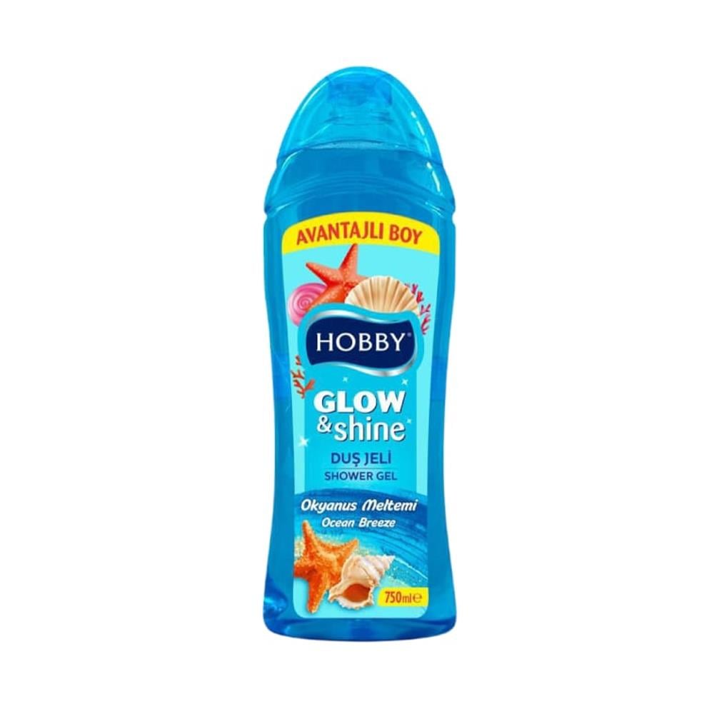 Duş JeliHobby Glow&Shine Duş Jeli Okyanus Meltemi 750 Ml