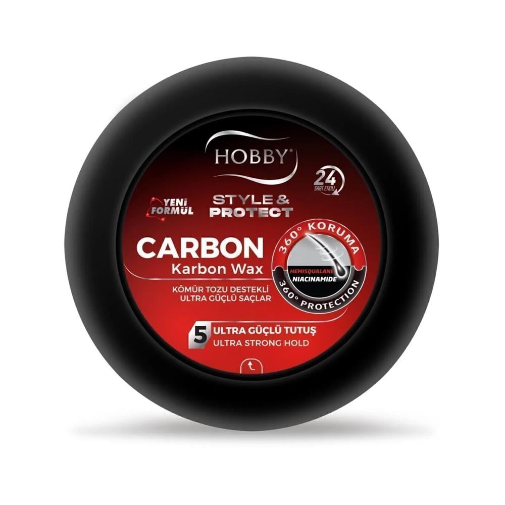Saç ŞekillendiriciHobby Jöle 100 Ml Style&Protect Carbon Wax