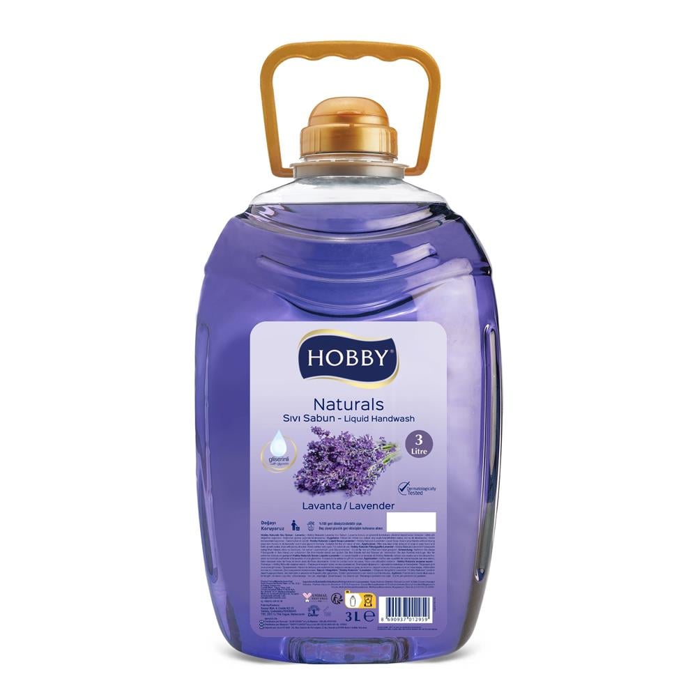 Katı, Sıvı SabunHobby Sıvı Sabun Lavanta 3 lt