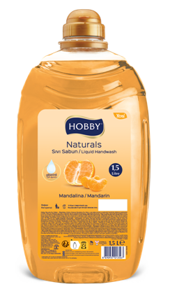 Katı, Sıvı SabunHobby Sıvı Sabun Mandalina 1.5 Lt