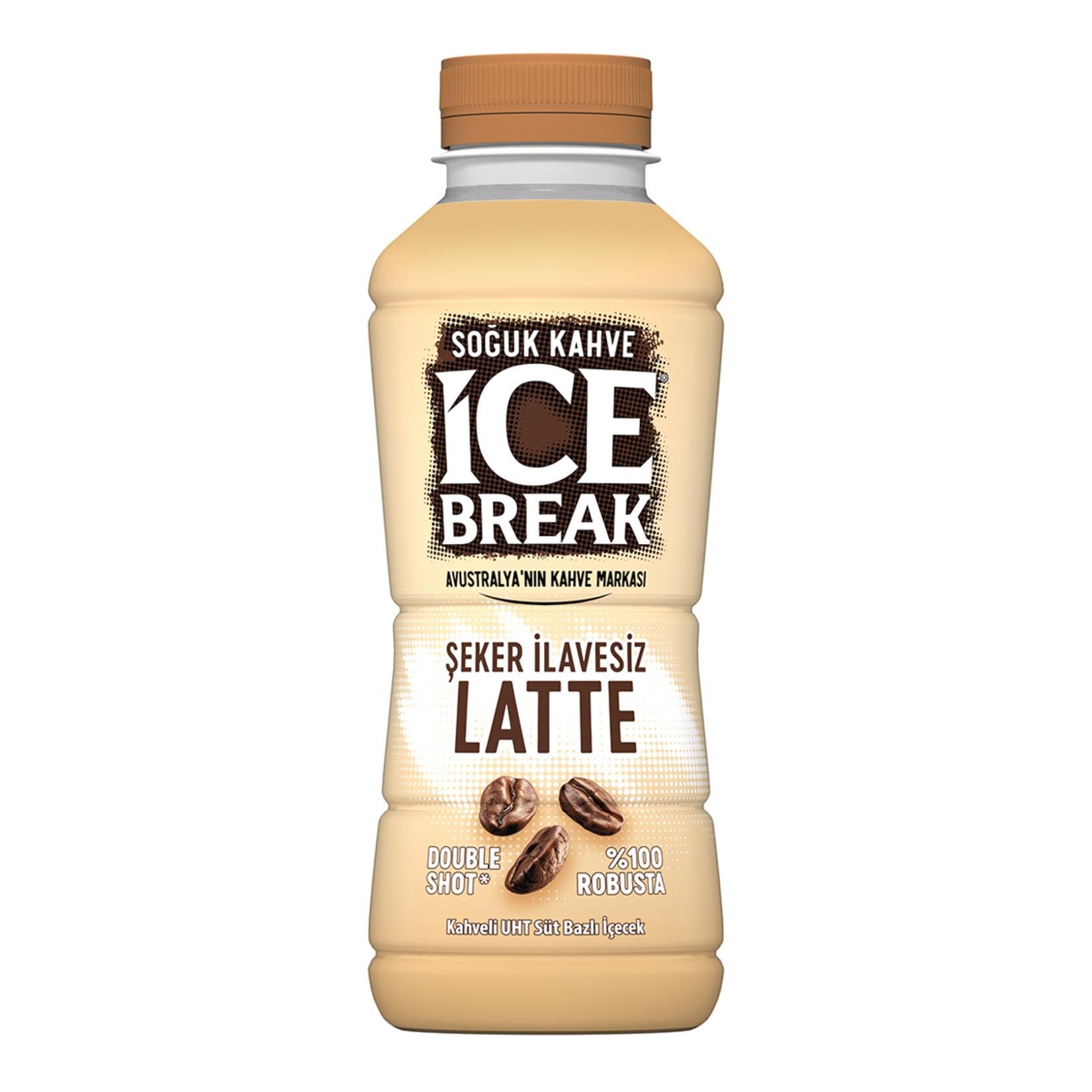 Soğuk KahveIce Break Soğuk Kahve Şeker İlavesiz Latte 375 Ml