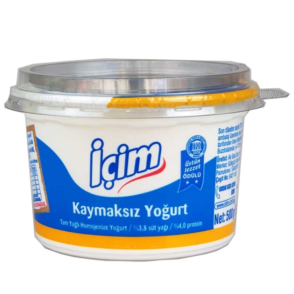 İçim Doğal Yoğurt 500 Gr