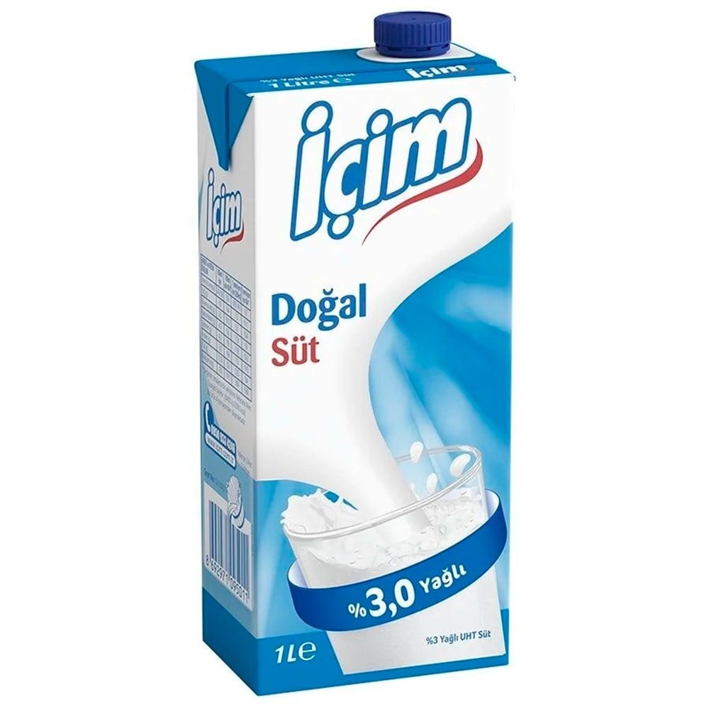 İçim Süt Tetra 1 Lt