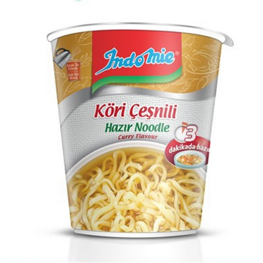 İndo Mie Noodle Bardak Köri 60 Gr
