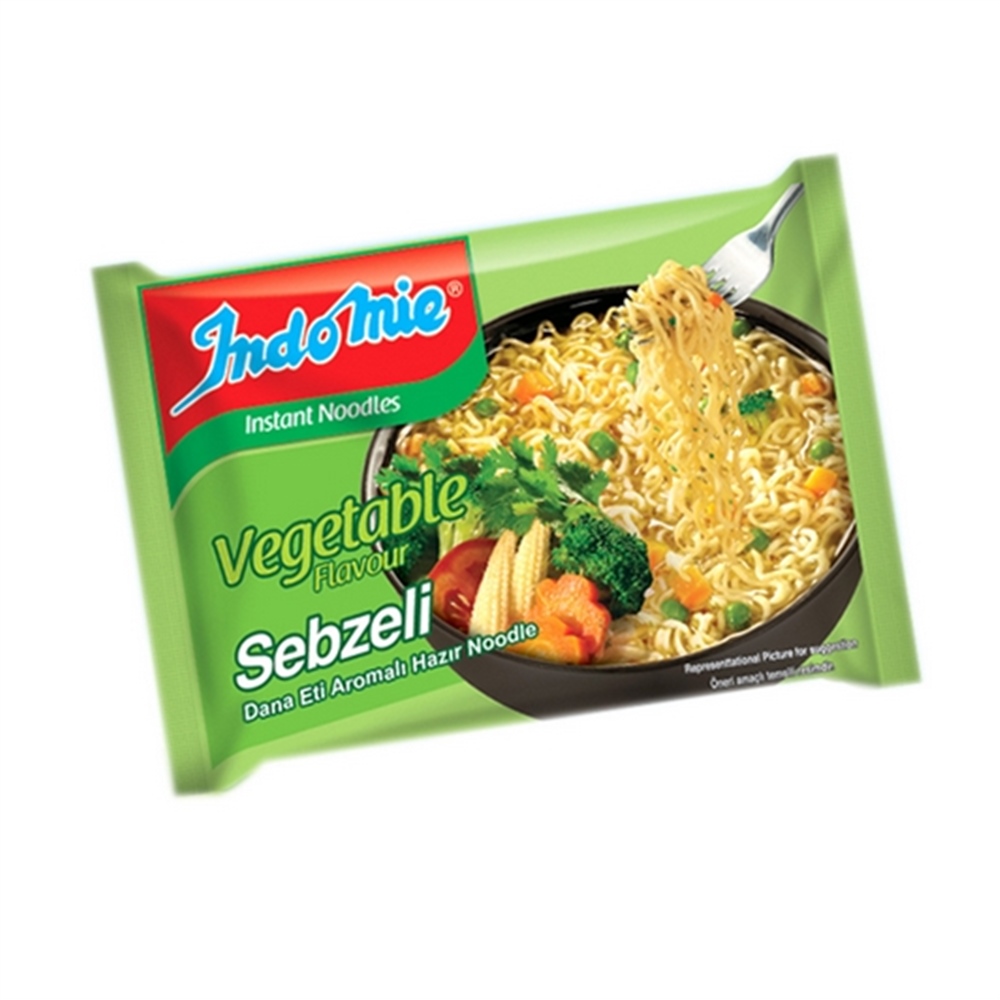 İndomie Makarna Sebze Çeşnili 75 Gr