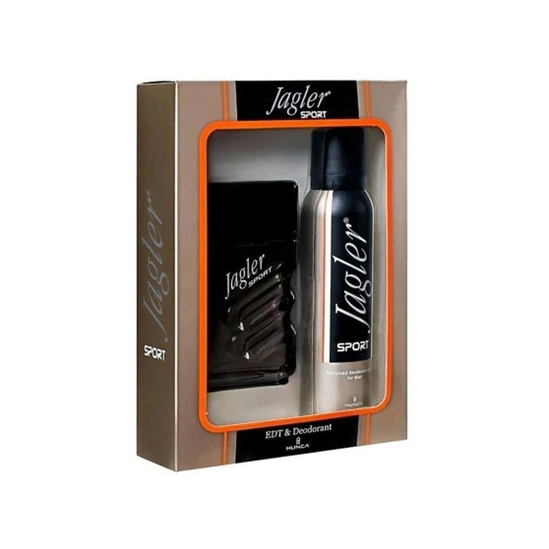 Erkek ParfümJagler Sport Erkek Parfüm Seti 90 ml EDT + 150 ml Deodorant