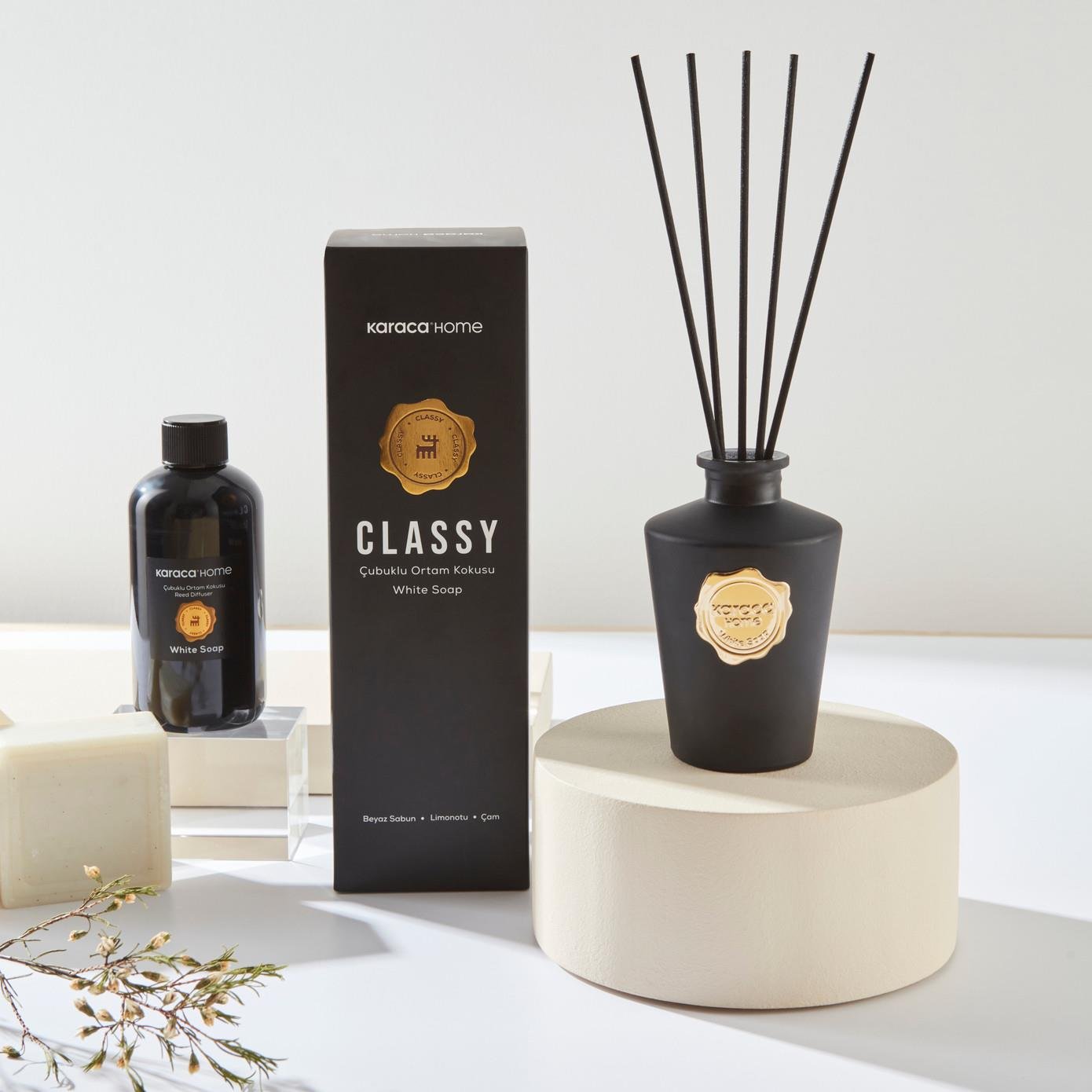 Oda KokularıKaraca Home Classy Çubuklu Ortam Kokusu White Soap 200 ml