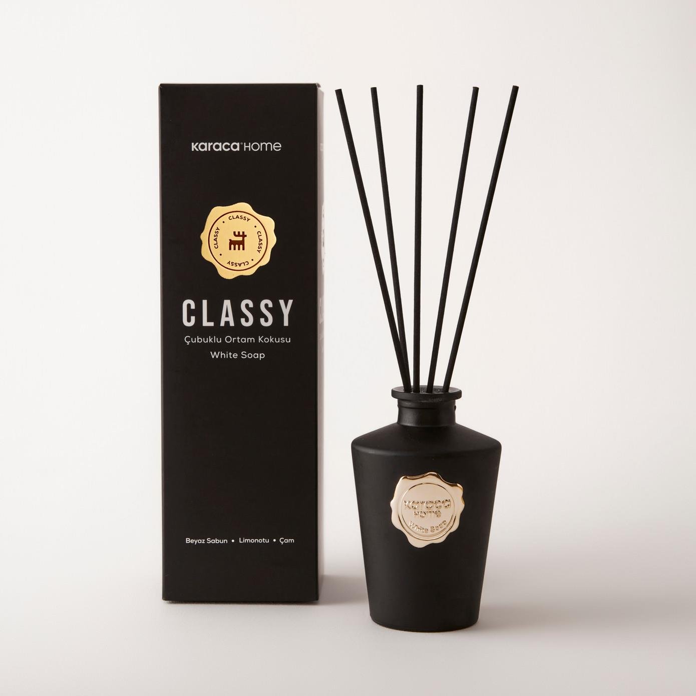 Oda KokularıKaraca Home Classy Çubuklu Ortam Kokusu White Soap 200 ml