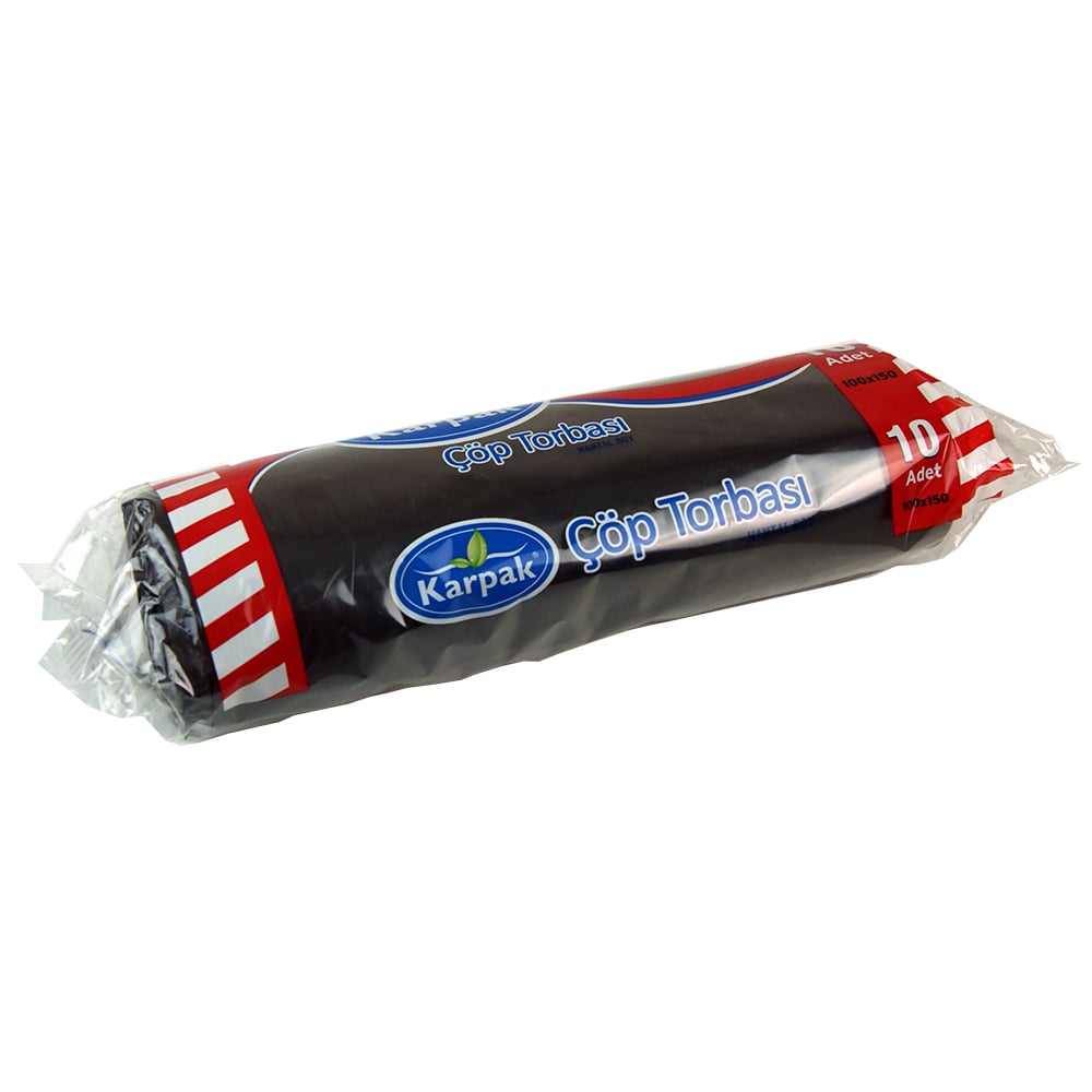 Karpak Çöp Torbası Hantal Boy 10 Lu 100*150 Cm