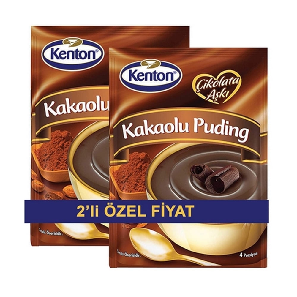 Kenton Puding Kakaolu 2li 120 gr