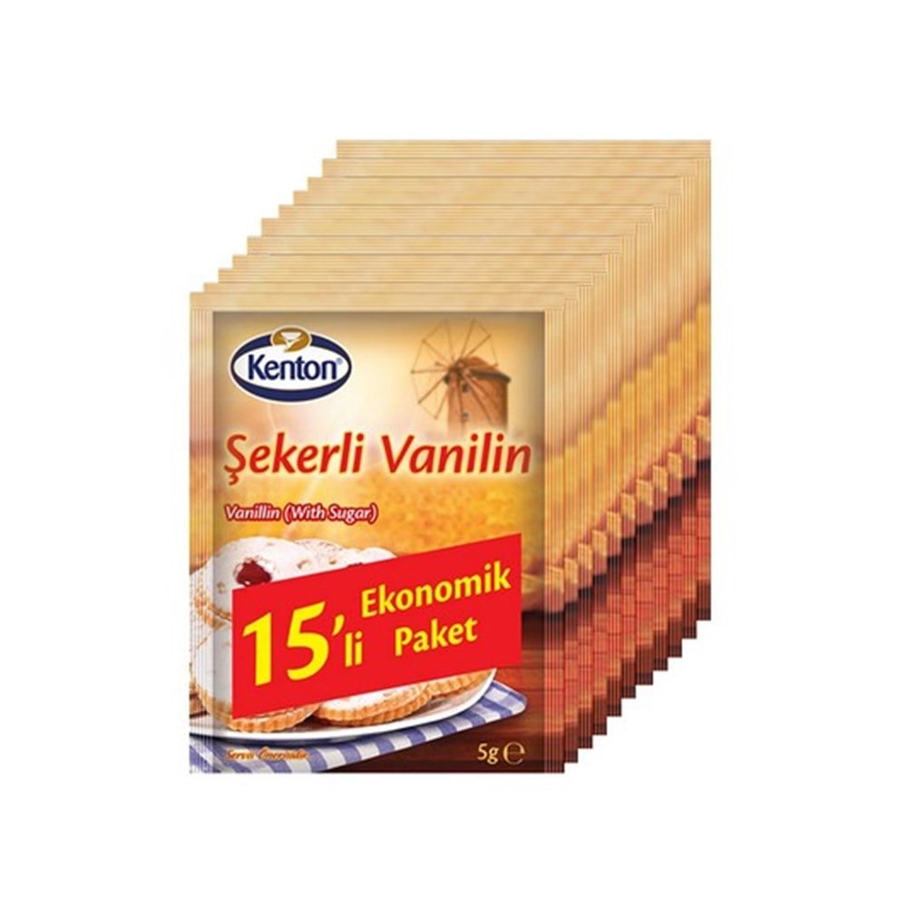 Kenton Şekerli Vanilya 15'li