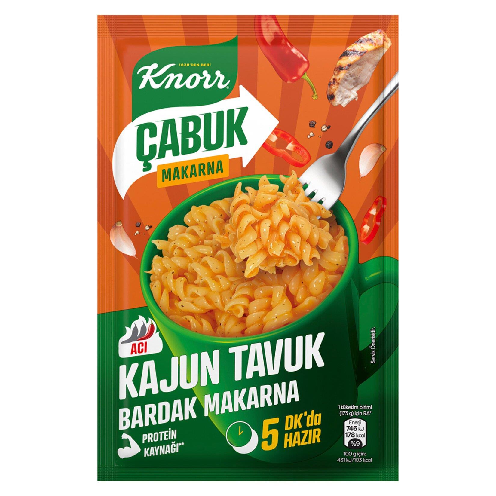 MakarnaKnorr Çabuk Makarna Trüflü Penne Bardak 65 Gr
