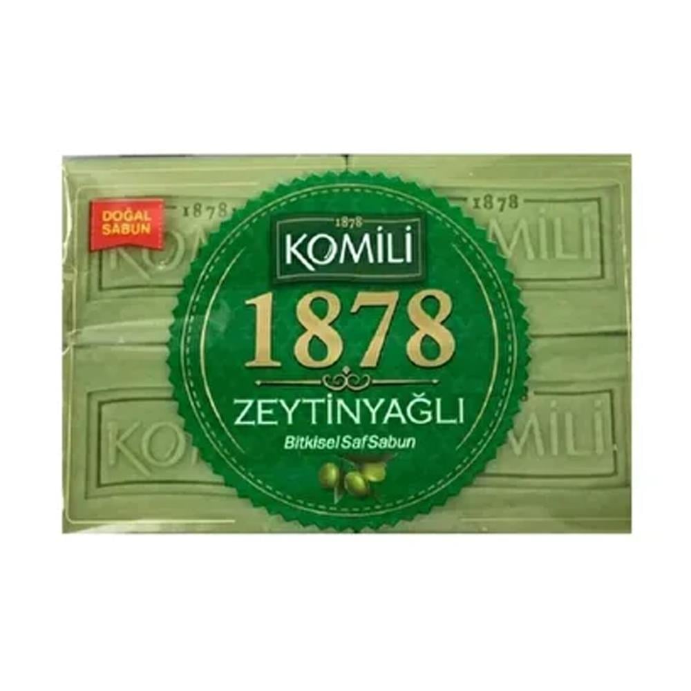 Katı, Sıvı SabunKomili 1878 4 Lü Kalıp Sabun Zeytinyağlı 600 Gr