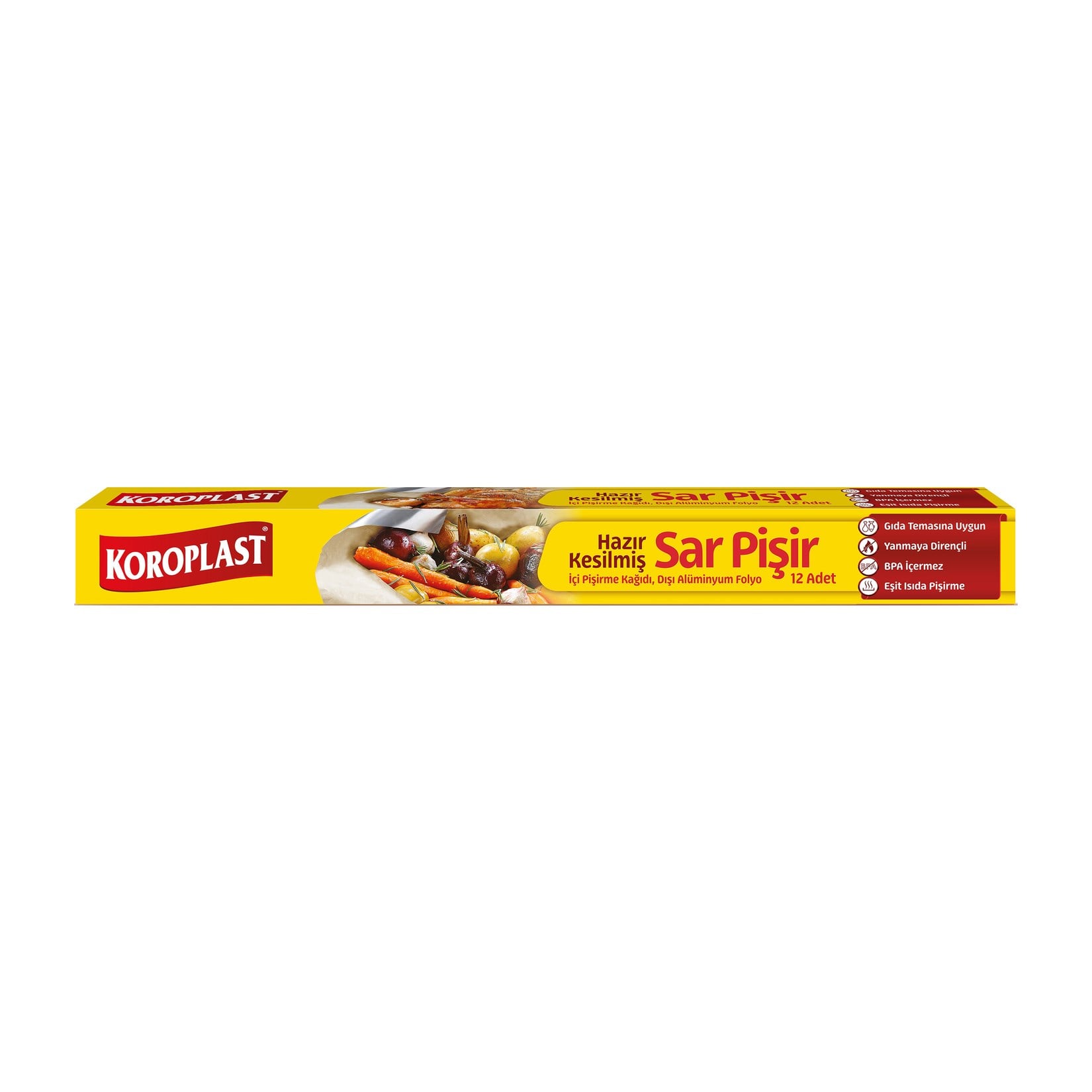 Pişirme KağıdıKoroplast Sar Pişir 10 lu