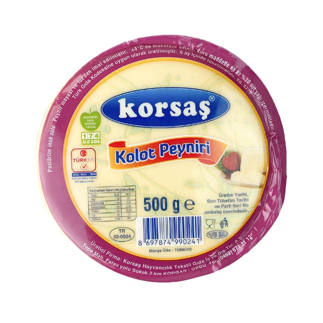 Yöresel PeynirKorsas Kolot Peyniri 500 Gr