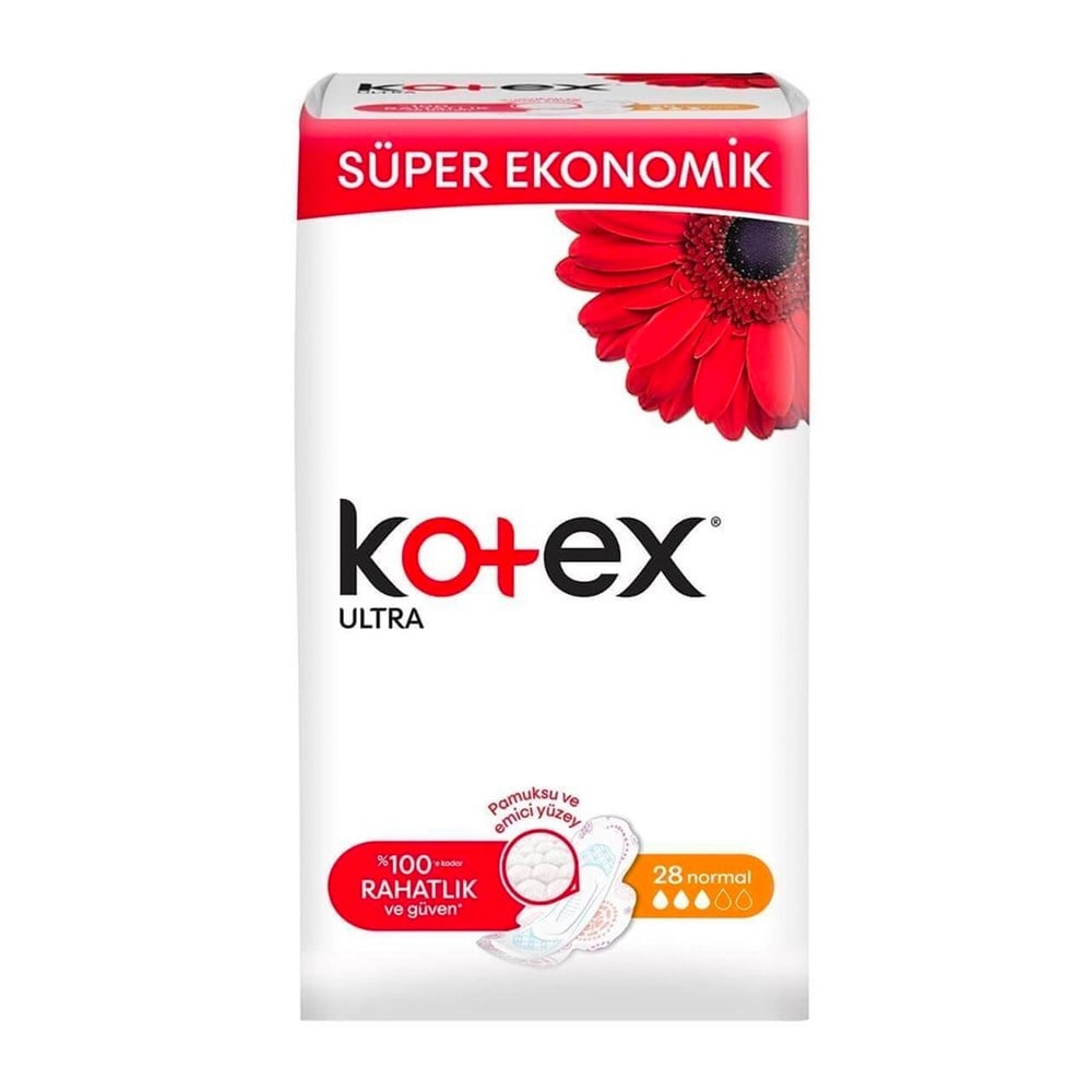 Kotex Ultra Ped Süper Ekonomik Normal 24'lü