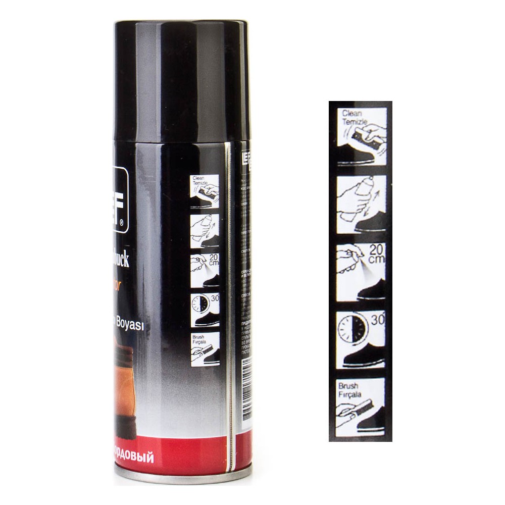 Leflef Suet Nubuk Ayakkbı Parlatıcısı Sprey Kahve 200 Ml.