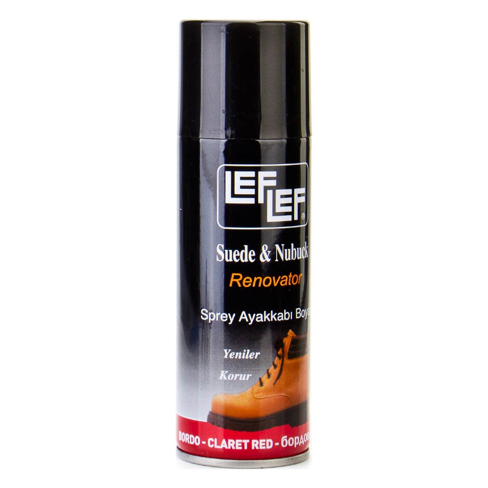 Leflef Suet Nubuk Ayakkbı Parlatıcısı Sprey Kahve 200 Ml.