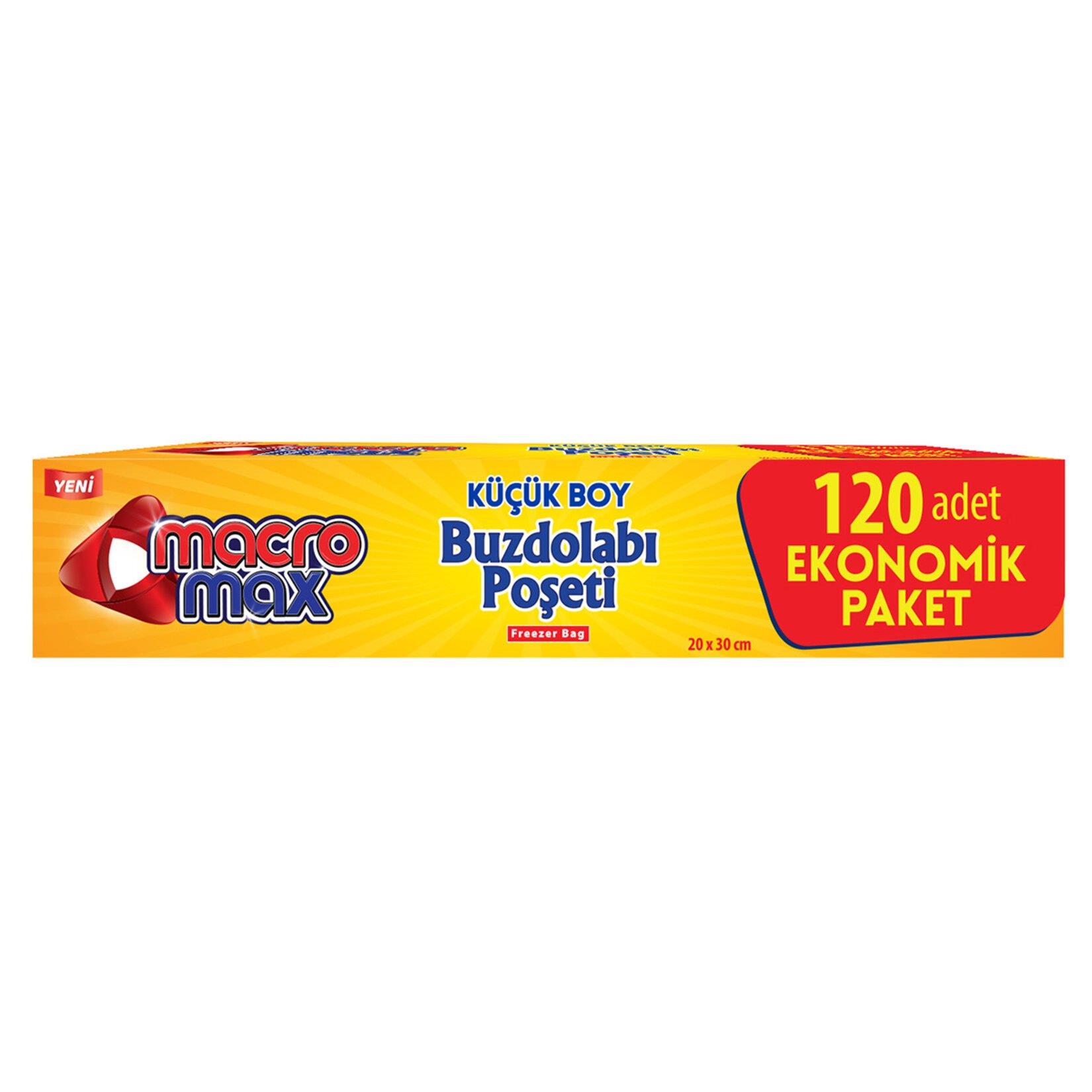 Buzdolabı PoşetiMacromax Buzdolabı Poşeti Küçük 120 Lı
