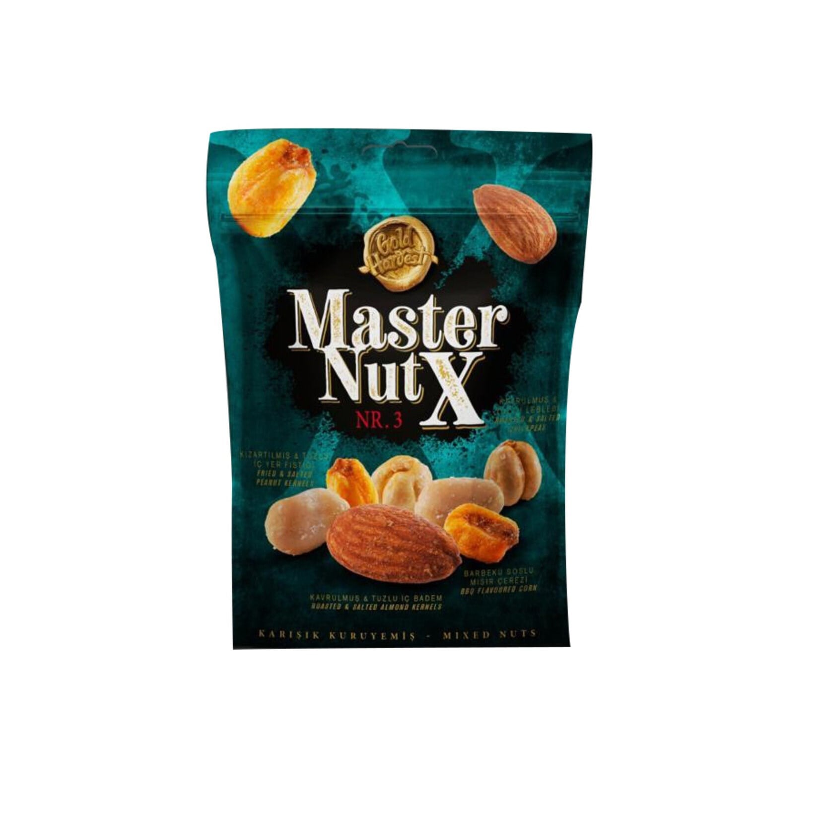Karışık KuruyemişMaster Nut X Nr.3 Karışık Kuruyemiş 160 g