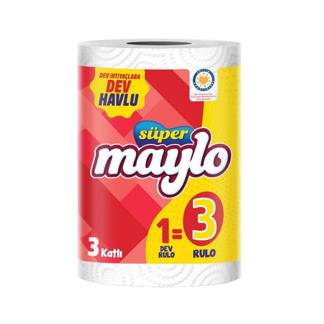 Islak MendilMaylo 3 Katlı Dev Kağıt Havlu