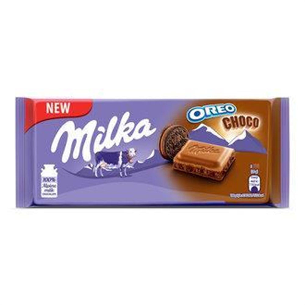 Milka Oreo Choco Bisküvili Çikolata 100 gr