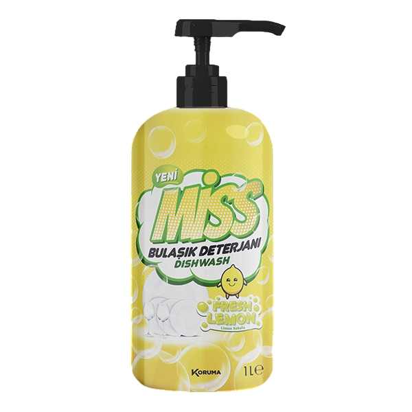 Sıvı Bulaşık DeterjanıMiss Limon Kokulu Bulaşık Deterjanı 1 L