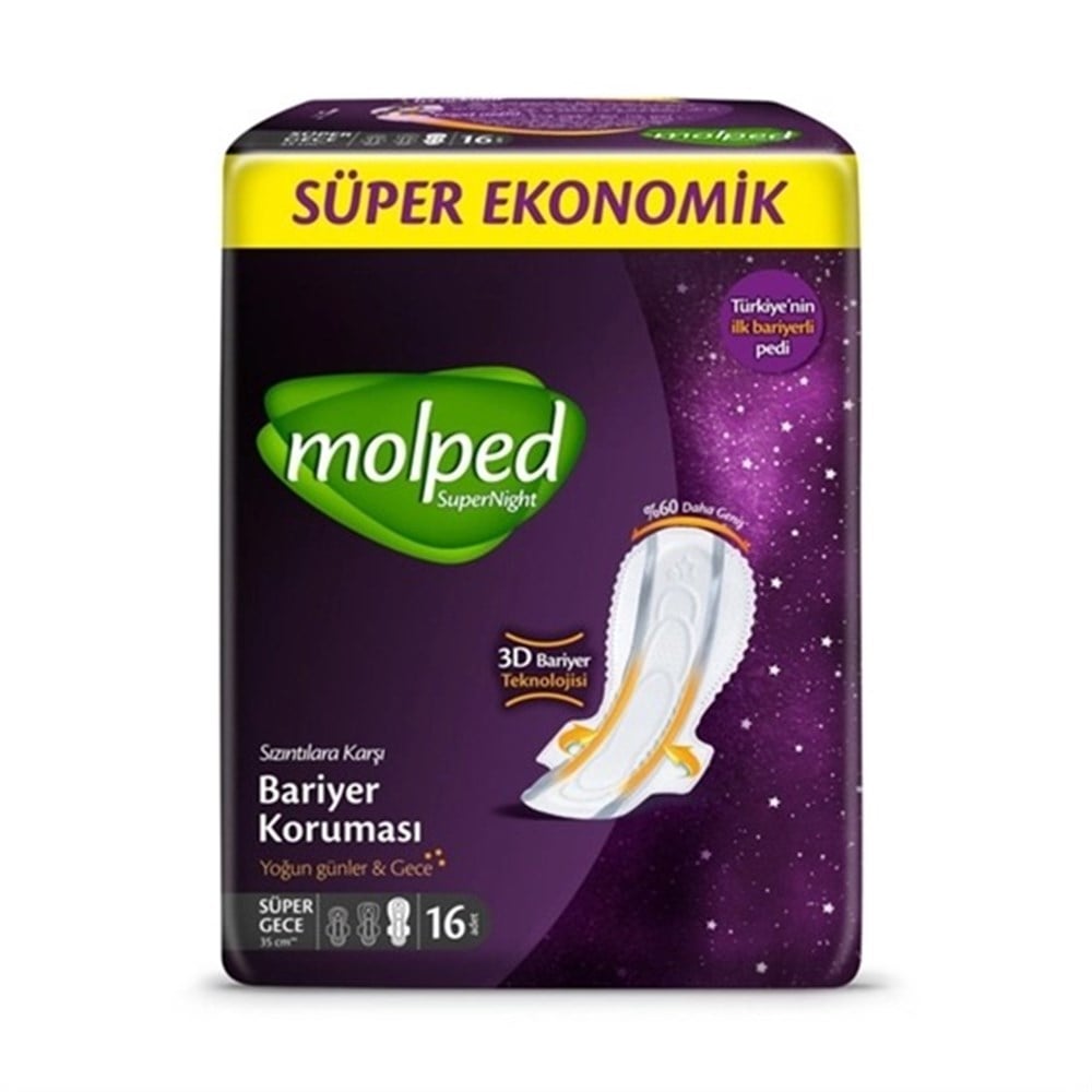 Molped Süpernight Süper Eko Gece 16 lı