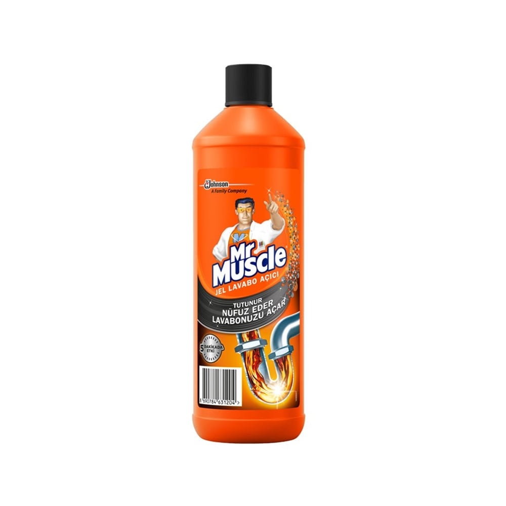 Mr.Muscle Lavabo Açıcı 1lt Jel
