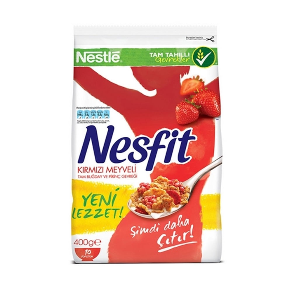 Nestle Nesfit Kırmızı Meyveli 400 Gr