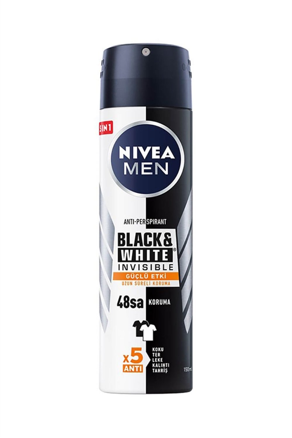 Nivea Erkek Deodorant Invisible Black White 150 Ml