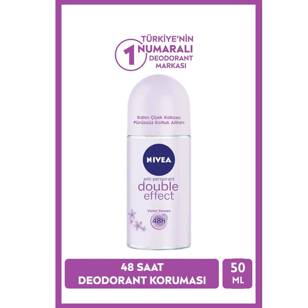Kadın Roll OnNivea Roll On Double Effect Bayan 50 Ml